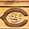 Cleveland Indians 1954-1957 Wood Sign - Legacy Edition