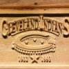 Cleveland Indians Cleveland Municipal Stadium Wood Sign - Legacy Edition