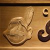 Cleveland Indians Wood Sign