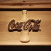 Coca-Cola Bottle Wood Sign