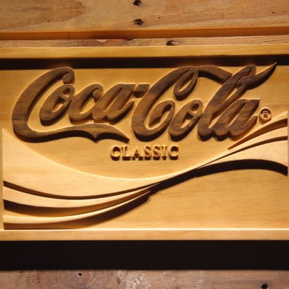 Coca-Cola Wood Sign neon sign LED