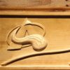Colorado Avalanche Split Wood Sign