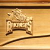 Arkansas Razorbacks Split Wood Sign