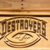 Columbus Destroyers Wood Sign - Legacy Edition