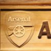 Arsenal FC Wood Sign