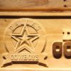 Dallas Cowboys Badge Wood Sign