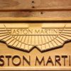 Aston Martin Wood Sign