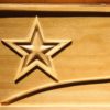 Dallas Cowboys Split Wood Sign