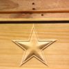 Dallas Cowboys Star Outline Wood Sign