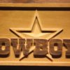 Dallas Cowboys Star Wood Sign