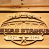 Dallas Cowboys Texas Stadium The Farewell Wood Sign - Legacy Edition