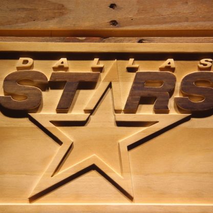 Dallas Stars Wood Sign - Legacy Edition neon sign LED