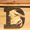 Denver Broncos 1993-1996 Logo Wood Sign - Legacy Edition