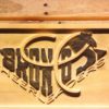 Denver Broncos Cheerleaders Logo Wood Sign