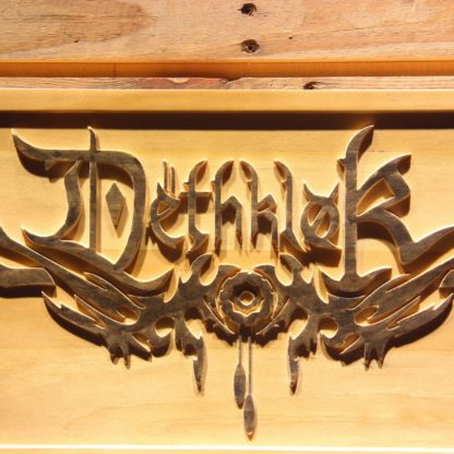 Dethklok Wood Sign neon sign LED