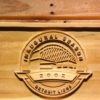 Detroit Lions 2002 Ford Stadium Inaugural Season Wood Sign - Legacy Edition