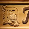 Detroit Tigers Wood Sign