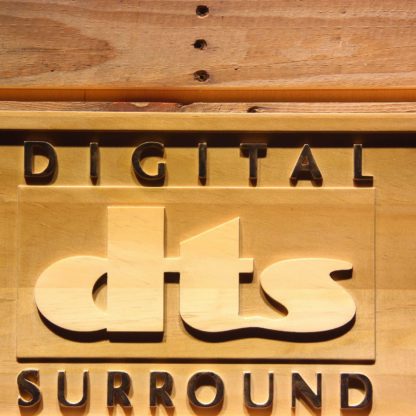 dts Digital Surround Wood Sign neon sign LED