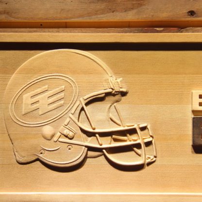 Edmonton Eskimos Helmet Wood Sign neon sign LED