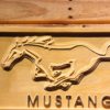 Ford Mustang Wood Sign