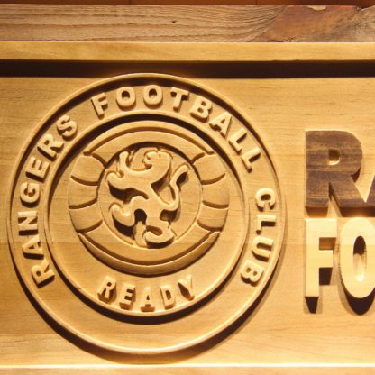 Glasgow Rangers FC Wood Sign - Legacy Edition neon sign LED