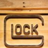 Glock Wood Sign