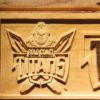 Gold Coast Titans Wood Sign