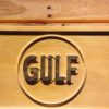 Gulf Gasoline Wood Sign