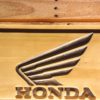 Honda Wood Sign