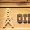 Houston Oilers 1980-1996 Wood Sign - Legacy Edition