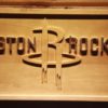 Houston Rockets Wood Sign