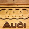 Audi Wood Sign