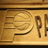 Indiana Pacers Wood Sign