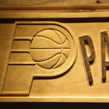 Indiana Pacers Wood Sign neon sign LED