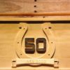 Indianapolis Colts 50th Anniversary Logo Wood Sign - Legacy Edition