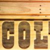 Indianapolis Colts Text Wood Sign