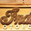 Indian Wood Sign
