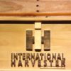 International Harvester Tractors Wood Sign