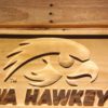 Iowa Hawkeyes Wood Sign