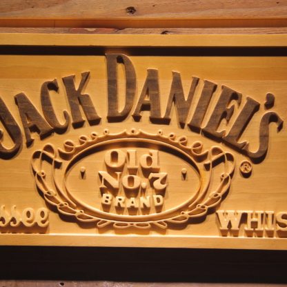 Jack Daniel`s Old No. 7 Tennessee Wood Sign neon sign LED