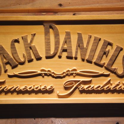 Jack Daniel`s Tennessee Tradition Wood Sign neon sign LED