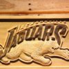 Jacksonville Jaguars 1995-1998 Jaguar Wood Sign - Legacy Edition