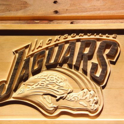 Jacksonville Jaguars 1995-1998 Logo Wood Sign - Legacy Edition neon sign LED