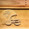 Jacksonville Jaguars Helmet Wood Sign