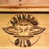 Johnson Motor Oils Wood Sign