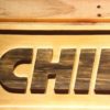 Kansas City Chiefs Text Wood Sign