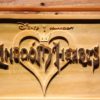 Kingdom Hearts Wood Sign