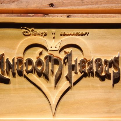 Kingdom Hearts Wood Sign neon sign LED