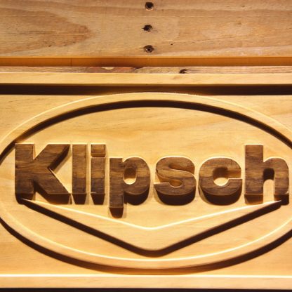 Klipsch Wood Sign neon sign LED