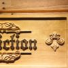 Affliction Wood Sign
